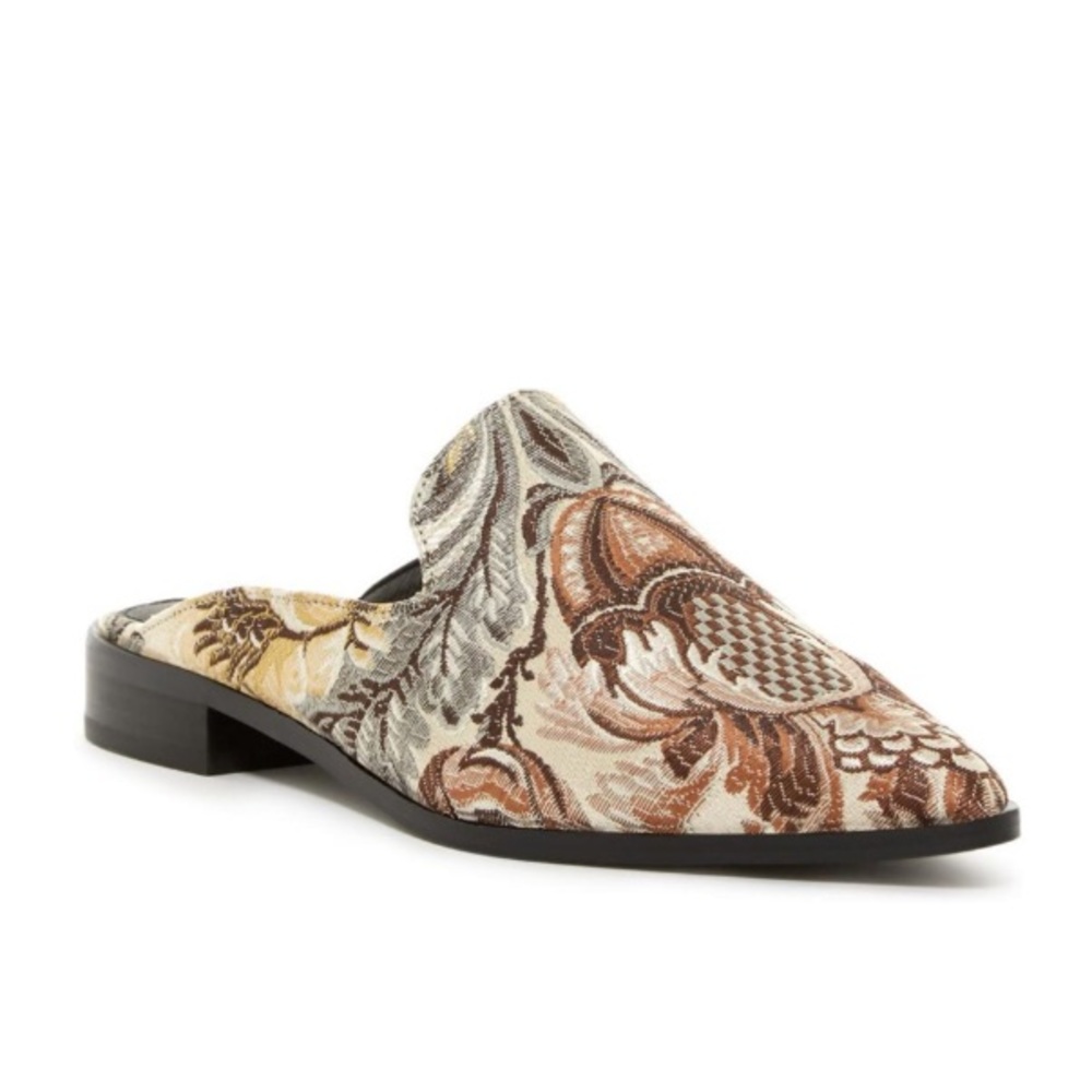 Shellys London Multicolor Patterned Mules